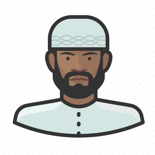 Avatar, islam, male, muslim, religion, user icon - Download on Iconfinder