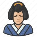 avatar, female, geisha, japanese, user