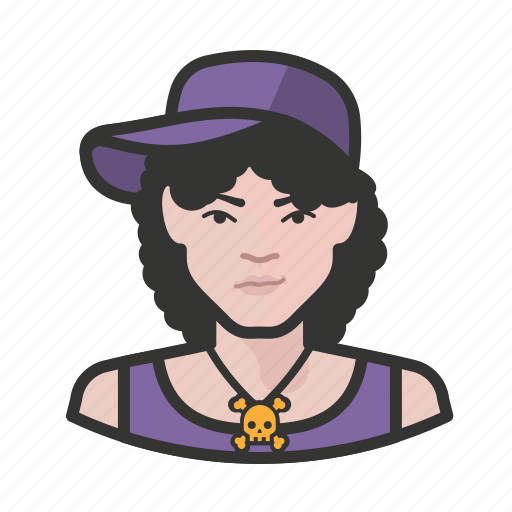 Avatar, female, hip hop, user, woman icon - Download on Iconfinder