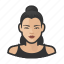 asian, avatar, female, millennial, user, woman