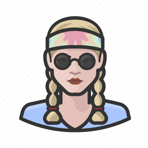 Avatar, female, hippies, user, woman icon - Download on Iconfinder