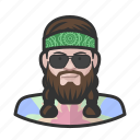 avatar, hippies, male, man, user
