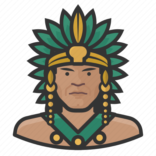 Avatar, aztec, indian, king, mexican, native american icon - Download on Iconfinder