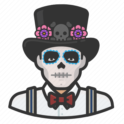 Avatar, day of the dead, dead, death, mexican, mexico icon - Download on Iconfinder