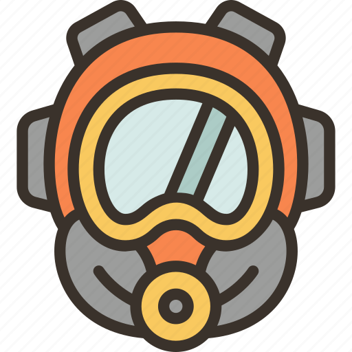 Helmet, scuba, diving, equipment, underwater icon - Download on Iconfinder