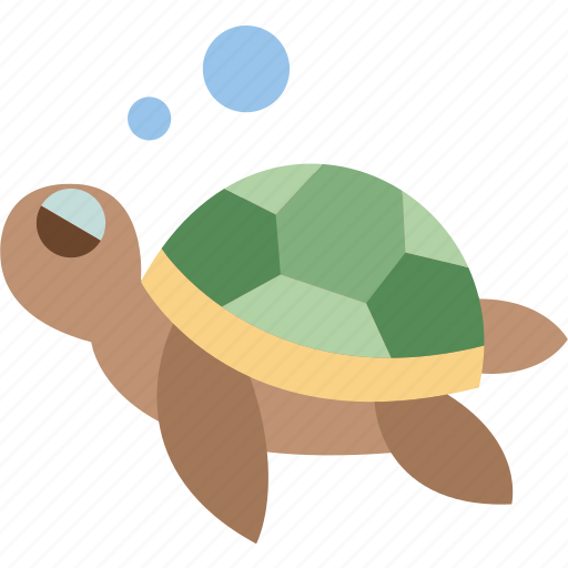 Turtle, marine, wildlife, animal, tropical icon - Download on Iconfinder