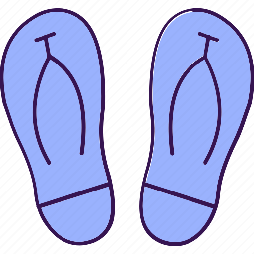 Footgear, flip flops, slippers, sandals, shoes icon - Download on Iconfinder