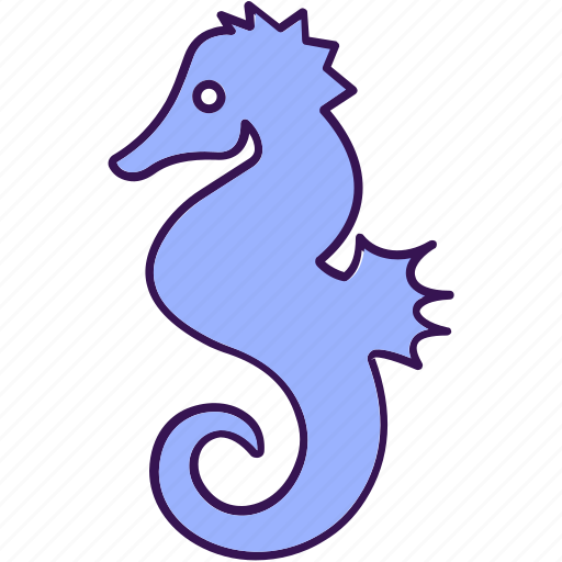 Sea creature, hippocampus, seahorse, pipefish, animal icon - Download on Iconfinder