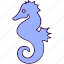 sea creature, hippocampus, seahorse, pipefish, animal 