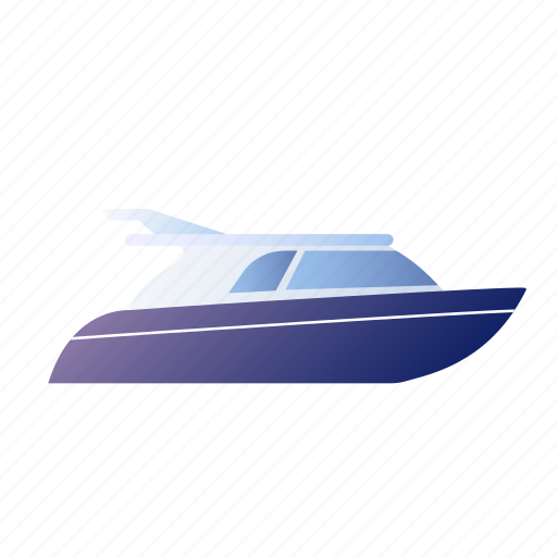 Cruise, motorboat, speedboat, transportation, travel, vacation, yacht icon - Download on Iconfinder