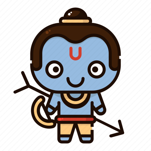 Avatar, character, deepavali, diwali, festival, india, rama icon - Download on Iconfinder