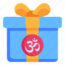 gift box, diwali gift, present, surprise, wrapped box 