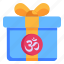 gift box, diwali gift, present, surprise, wrapped box 