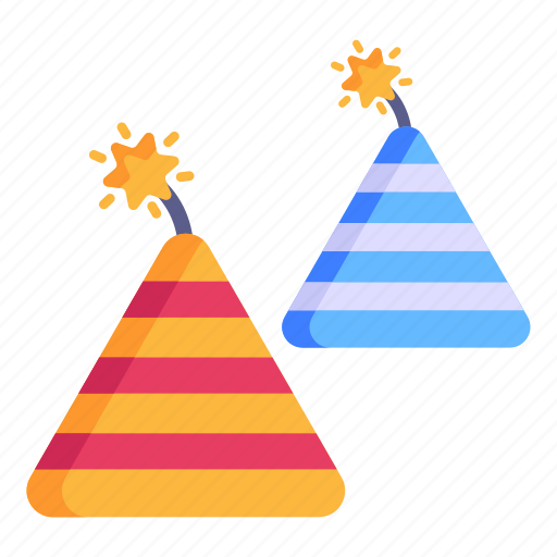 Cone crackers, pyrotechnics, diwali crackers, fireworks, firecrackers icon - Download on Iconfinder