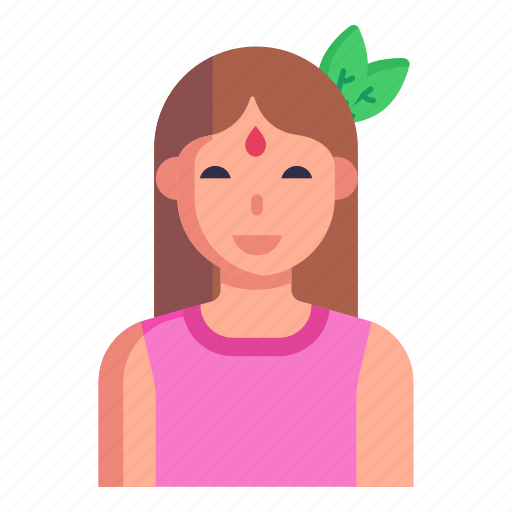 Female, indian lady, indian girl, indian woman, young girl icon - Download on Iconfinder