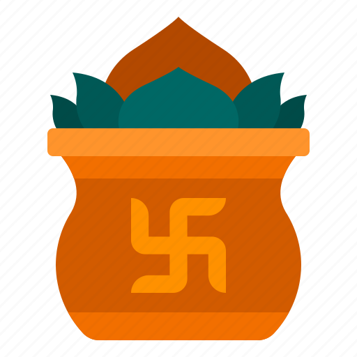 Kumbh, kalash, diwali, cultures, adornment, indian, ornament icon - Download on Iconfinder