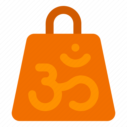 Shopping, bag, diwali, om, gift, shop icon - Download on Iconfinder