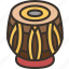 tabla, drum, musical, instrument, indian 