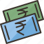 rupee, money, india, currency, financial 