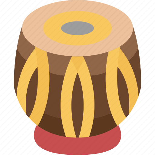 Tabla, drum, musical, instrument, indian icon - Download on Iconfinder