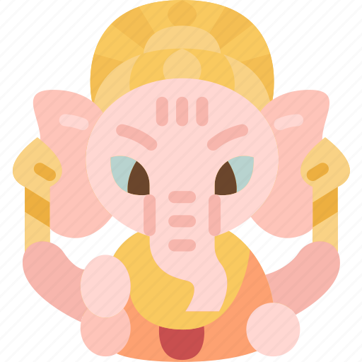 Ganesha, hindu, god, indian, religious icon - Download on Iconfinder
