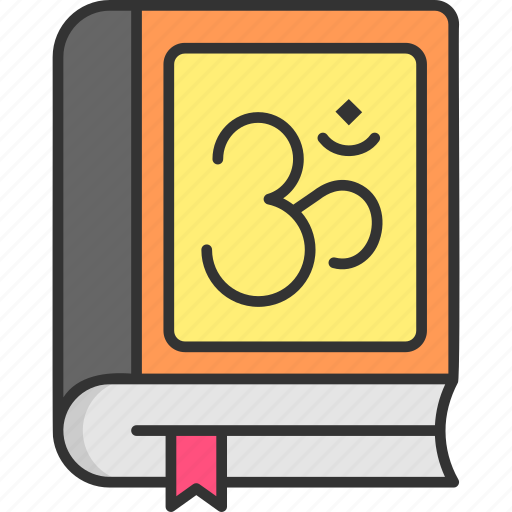Vedas, culture, india, book, holy, hinduism icon - Download on Iconfinder