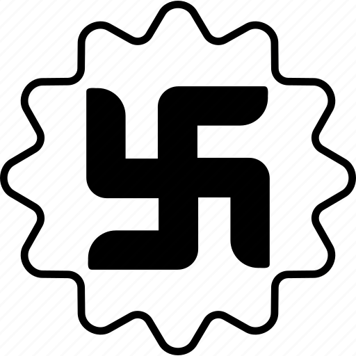 Swastika, hindu, hinduism, religion, shape, diwali icon - Download on Iconfinder