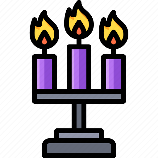 Light, decoration, candle, lamp, candles icon - Download on Iconfinder