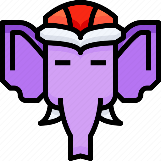 Ganesha, animal, elephant, zoology, religion icon - Download on Iconfinder