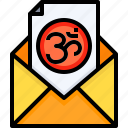 envelope, diwali, greeting, letter, message, card
