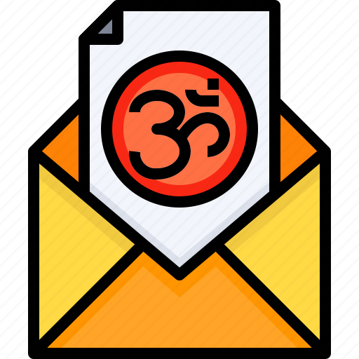 Envelope, diwali, greeting, letter, message, card icon - Download on Iconfinder