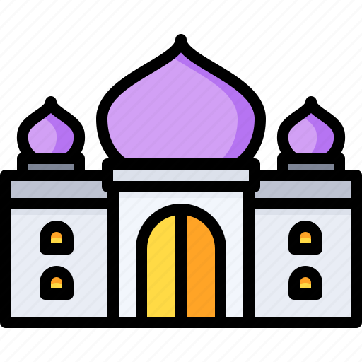 Mahal, landmark, india, taj, monuments, building icon - Download on Iconfinder
