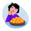 eating, sweets, food, diwali, tradition, confectionery 