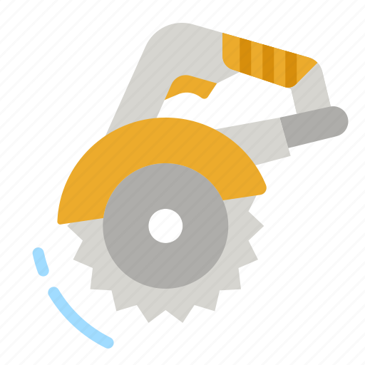Saw, circular, carpentry, carpenter, construction icon - Download on Iconfinder