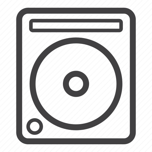 Cdj, disc, dj, music, turntable icon - Download on Iconfinder