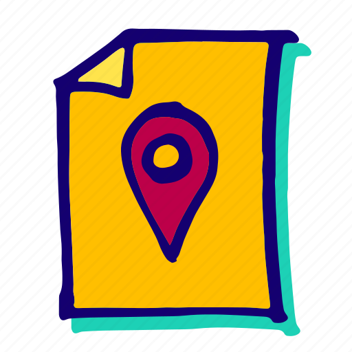 Location, pin, direction, gps, marker, place, pointer icon - Download on Iconfinder