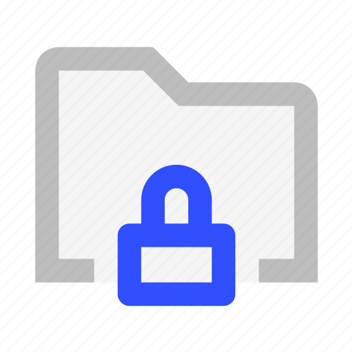 Blocked, data, file, files, folder, lock, secure icon - Download on Iconfinder