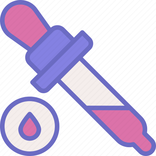 Dropper, pipette, medical, science, blood icon - Download on Iconfinder
