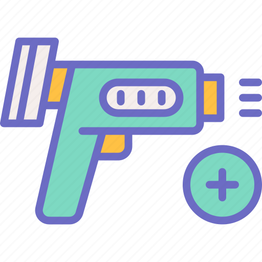 Thermo, gun, thermometer, test, temperature icon - Download on Iconfinder