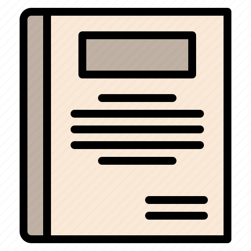 Book, writing, textbook, document icon - Download on Iconfinder