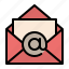 email, letter, business, document 