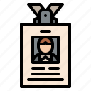 employees, card, identity, company, document