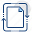 abstract, arrow, document, file, processing 