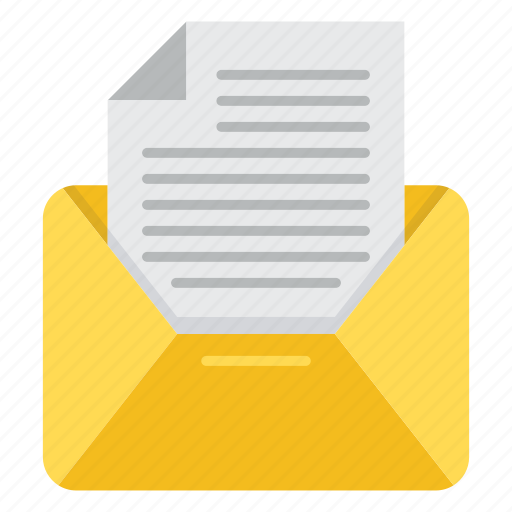 Document, envelope, mail, message icon - Download on Iconfinder