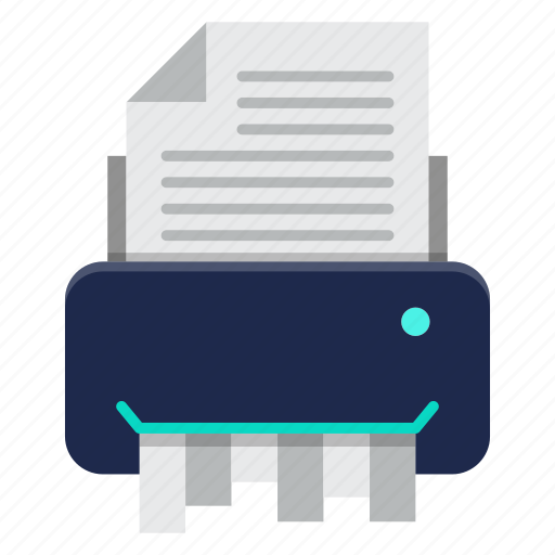 Document, machine, printer, shredder icon - Download on Iconfinder