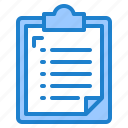 clipboard, document, file, format, paper