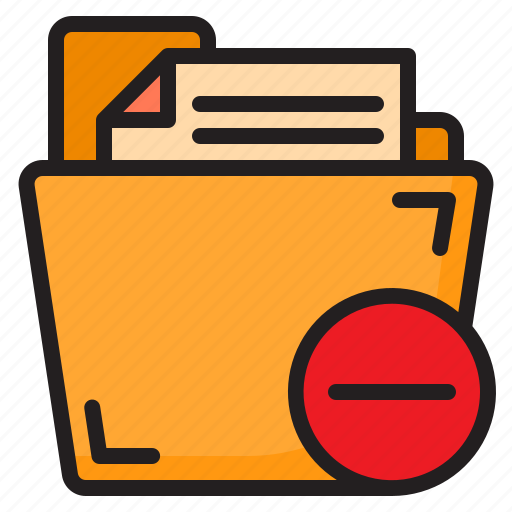 Delete, document, file, folder, paper icon - Download on Iconfinder