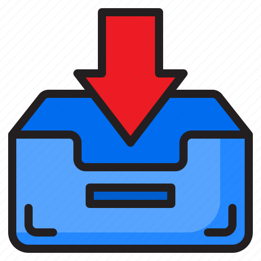 Document, down, file, folder, paper icon - Download on Iconfinder