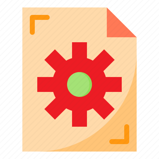 Document, file, files, paper, setting icon - Download on Iconfinder