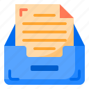 document, file, folder, format, paper